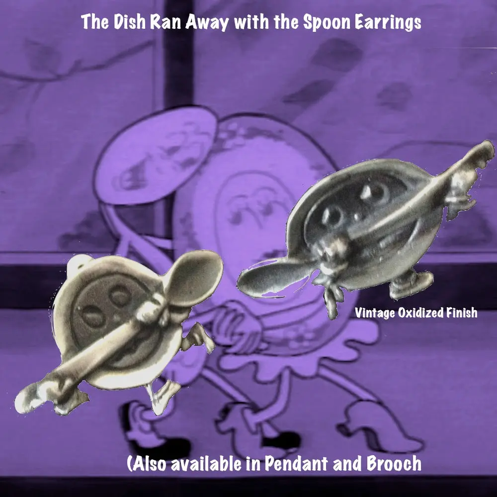 The Dish Ran Away With The Spoon Pendant