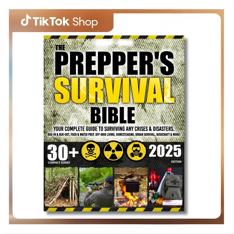 The Prepper’s Survival Bible: Your Complete Guide to Surviving Any Crises & Disasters. Bug-In & Bug-Out, Food & Water Prep, Off-Grid Living, Homesteading, Urban Survival, Bushcraft & More! -- Morgan J. Kepler - Paperback