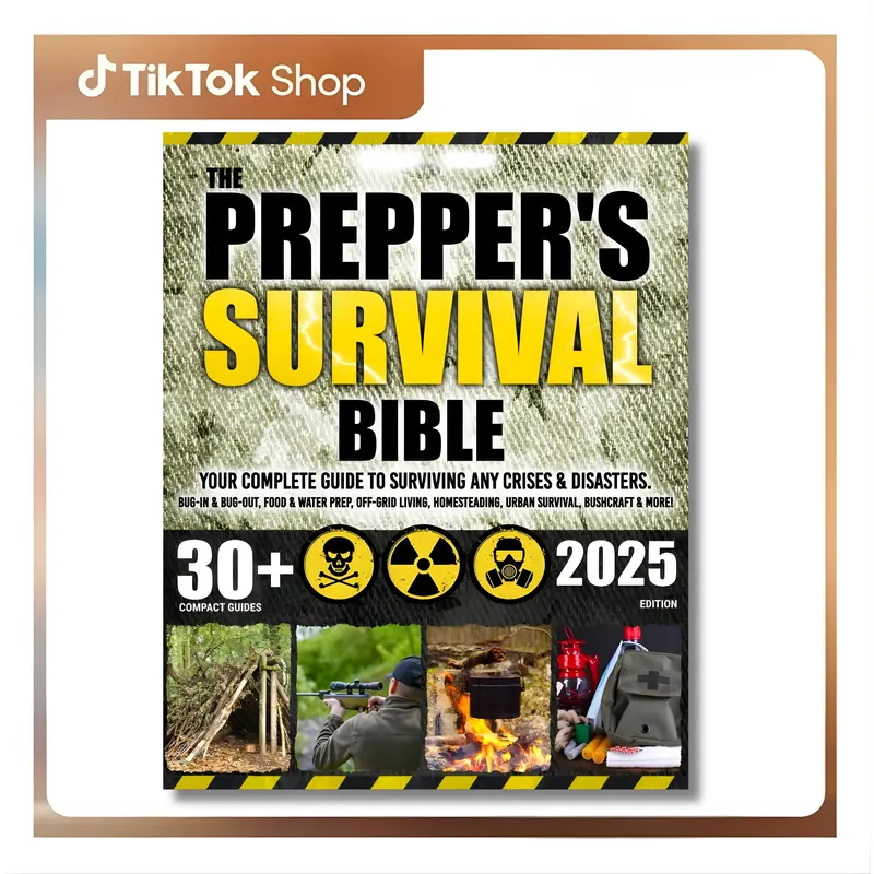 The Prepper’s Survival Bible: Your Complete Guide to Surviving Any Crises & Disasters. Bug-In & Bug-Out, Food & Water Prep, Off-Grid Living, Homesteading, Urban Survival, Bushcraft & More! -- Morgan J. Kepler - Paperback