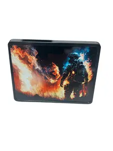 2 Inch Hitch Covers for Trucks, My Other Ride is a Fire Truck Receiver Plastic Hitch Covers, Firefighter Black Plastic with White Gloss Aluminum Heavy Towing Hitch Covers for Truck Accessories carhood