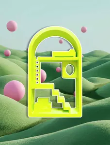 The “Milly” in a beautiful vibrant apple green