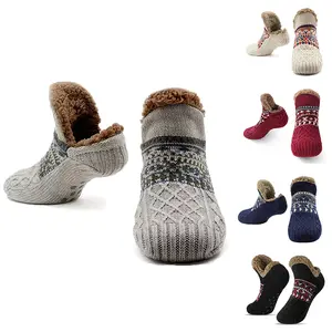 Thickened, Plush Home Floor Socks | A Pair for Men And Women, Non-Slip, Suitable for Sleeping