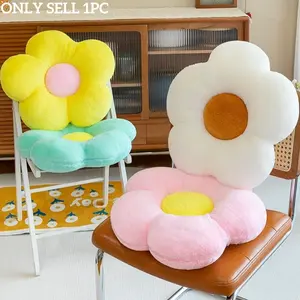 Cozy Flower Pillow for Home Decor, Soft & Plush Cushion for Chair, Bed & Sofa, Enhance Your Living Space with Floral Design
