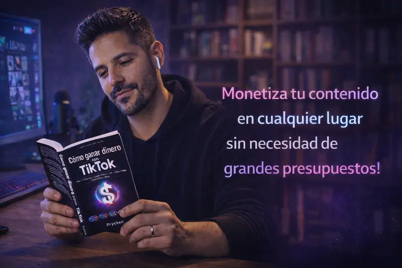 [Fall Deals For You]Prycken Cómo ganar dinero con TikTok, 5 en 1: TikTok Shop + Creador/Afiliado + LIVE + Videos largos + Suscripciones / Series.  A Practical Home Learning & Self-Growth Book| Limited-Time Shipping Included