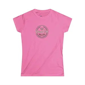 Women's Tee — 'Pink Era' Vintage Crown Logo Graphic