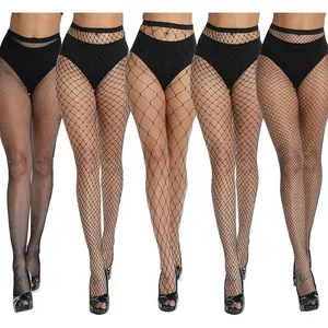 Fishnet Stockings, High  Tights for Women, Sparkle Rhinestone Fishnets Party Rhinestone Mesh Stockings Pantyhose
