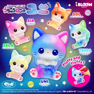 iBloom Squishy Universe Cat Uni Kawaii Soft Scented Slow Rising Stress Relief