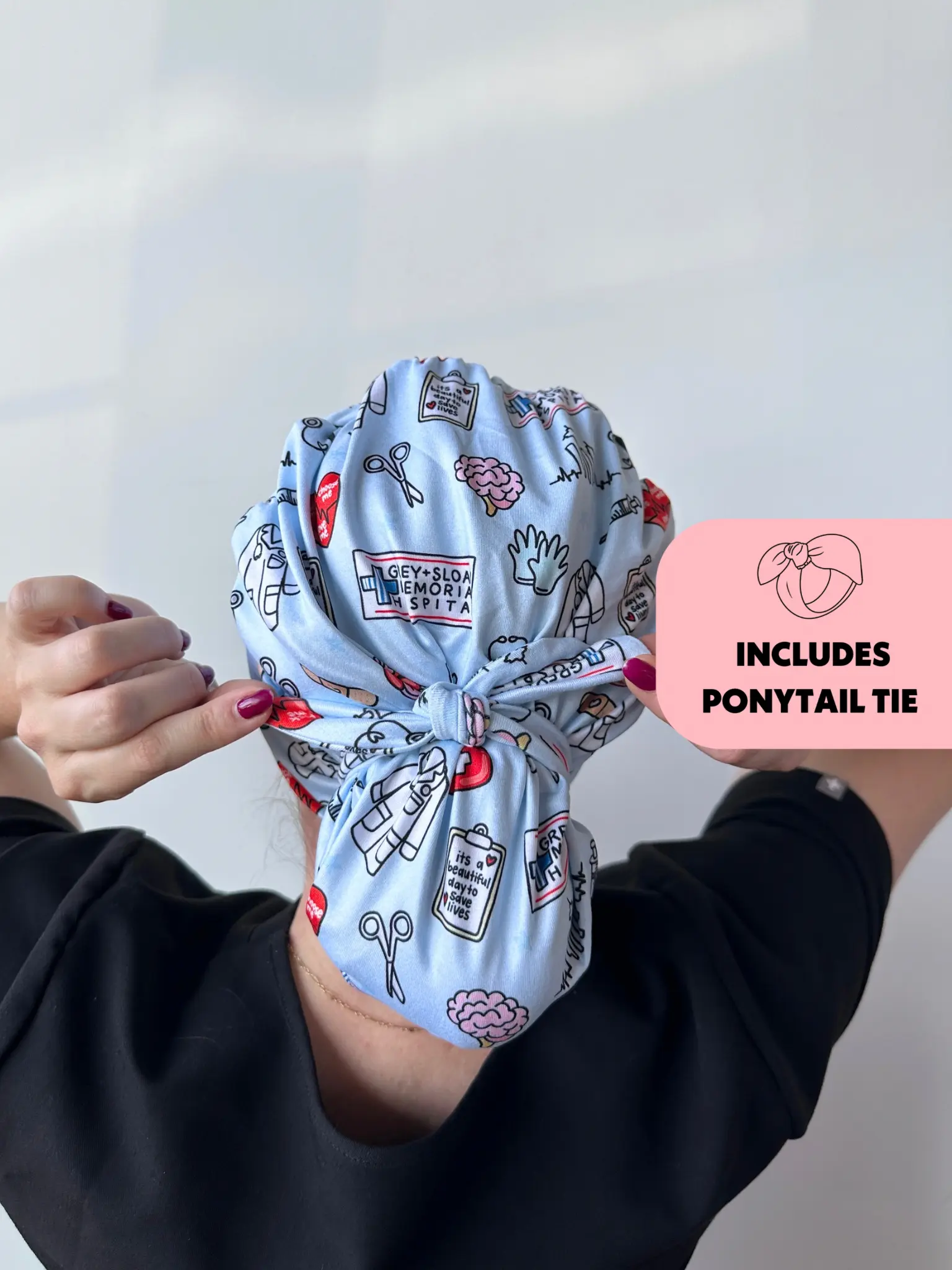 DuoStyle Scrub Hat - Grey’s
