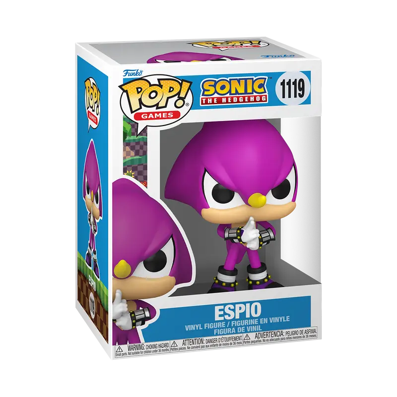 Sonic the Hedgehog Espio the Chameleon Funko Pop! Vinyl Figure #1119