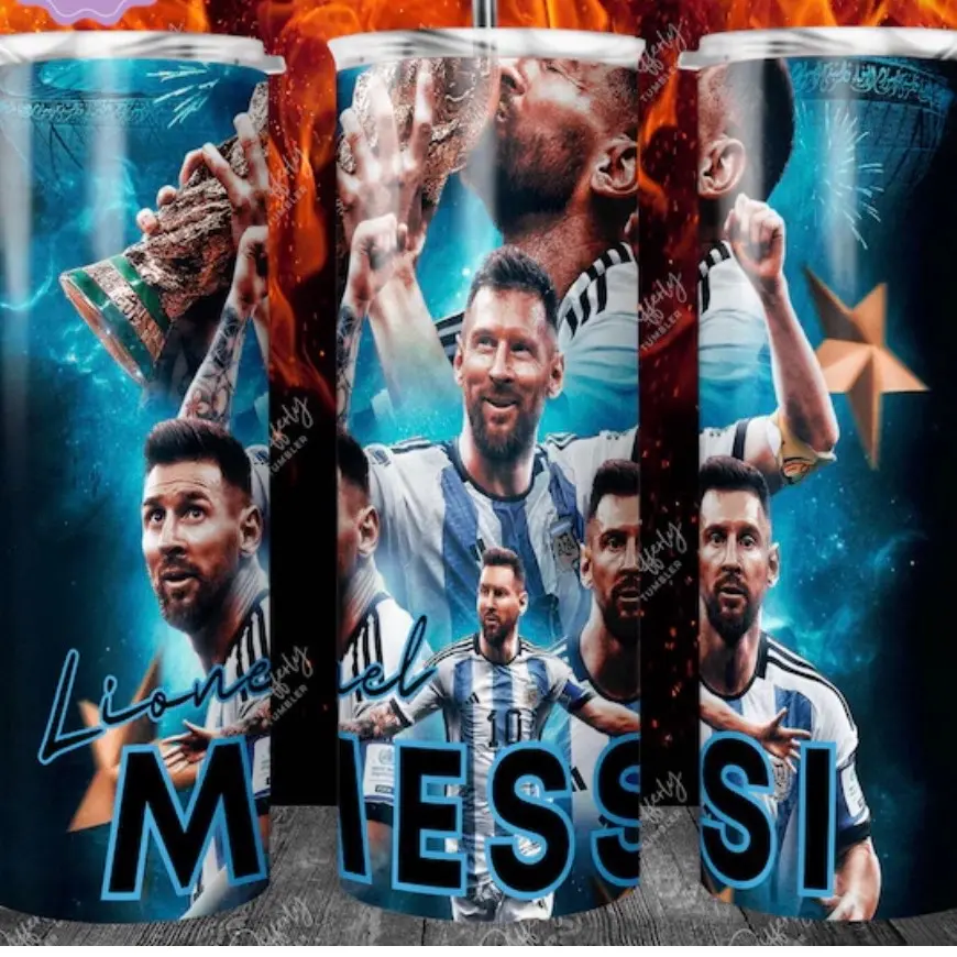 Messi 20oz Tumbler Bottle for Cold Drinks Messi 20oz Tumbler Bottle for Cold Drinks
