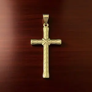 14K Gold Medium Cross