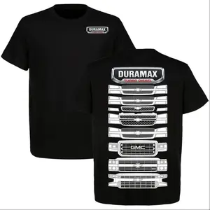 Duramax Evolution Turbo Diesel Truck 2 Sided T-Shirt, GMC Truck Evolution Tee, Great for Truck Lovers, Full Size, Full Color
