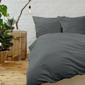 High Thread Count Super Soft Duvet Cover with Pillow Shams 1800 Count Egyptian Cotton and Bamboo Feel 3 Piece Set for Comforter