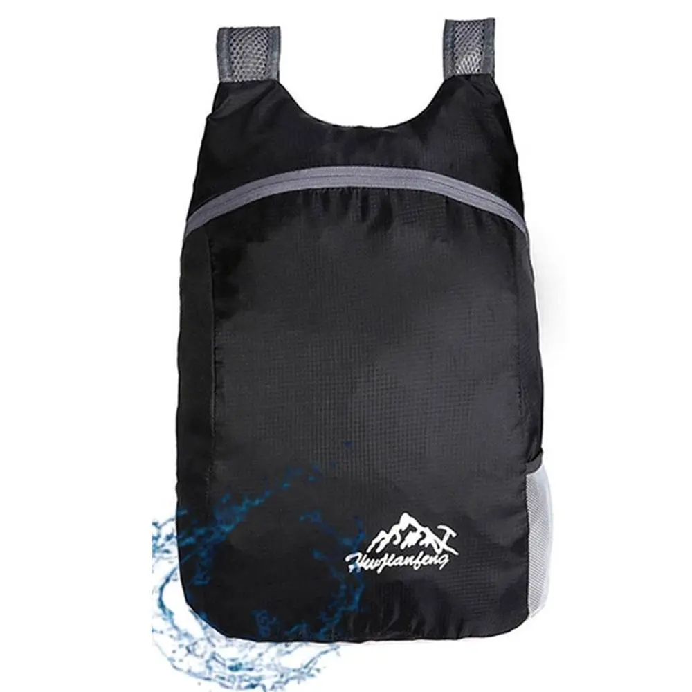 Foldable Waterproof Backpack, Lightweight Backpack with Breathable Shoulder Strap, Multifunctional Backpack for Outdoor Camping & Hiking