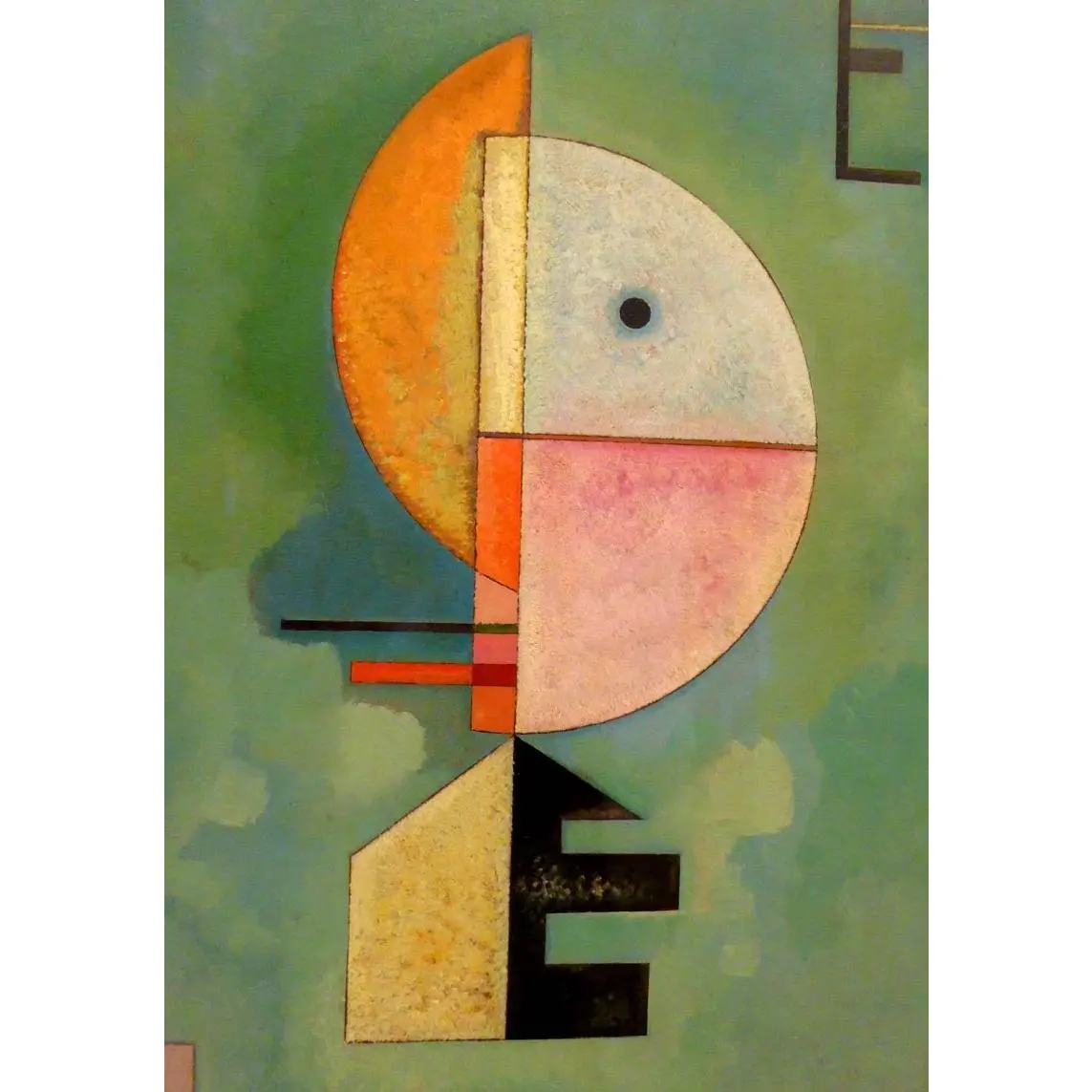 Upward by Wassily Kandinsky Poster