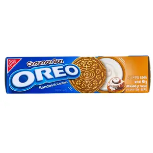 Nabisco Oreo Cinnamon Bun 2.8oz - Sandwich Cookies with Creamy Filling