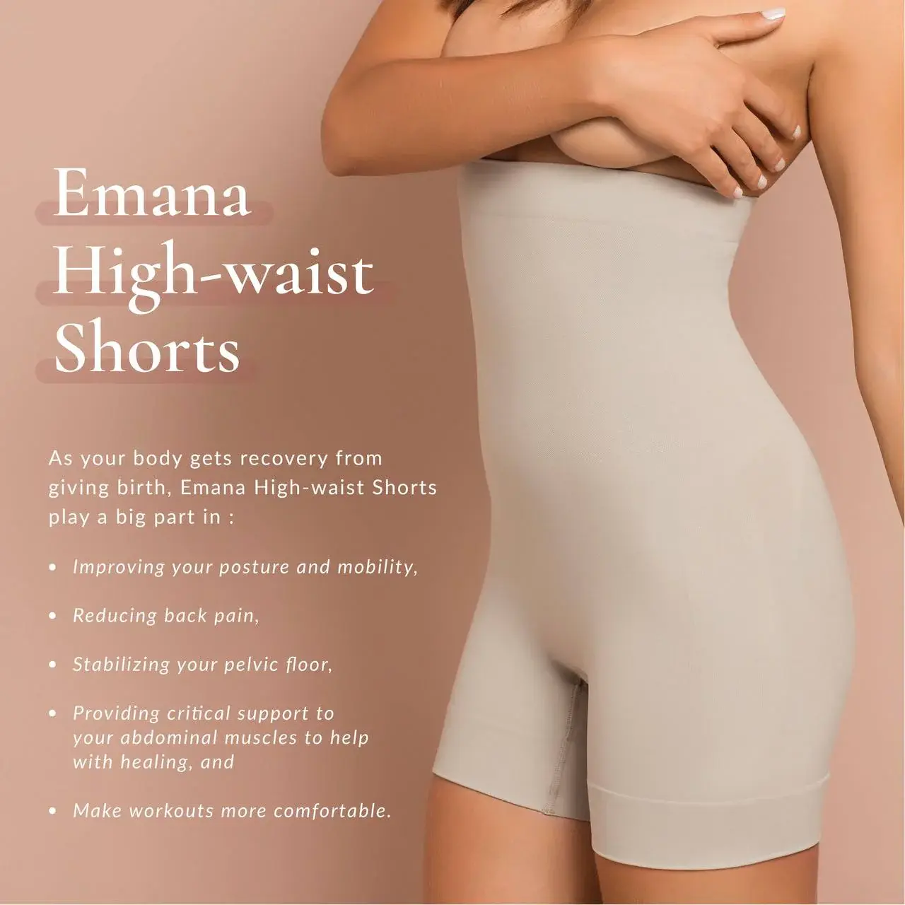 High-Waist Shapewear - Reduce Belly Fat and Stabilize Pelvic Floor