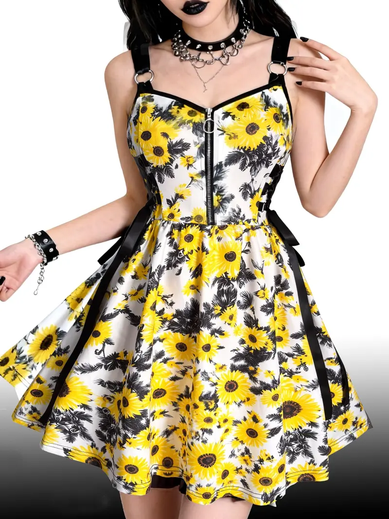 sunflower dress for women - TikTok Shop