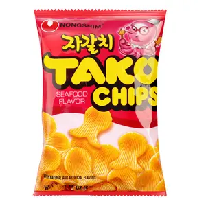 Nongshim Octopus Flavored Tako Chips 60 g Nongshim Octopus Flavored Tako Chips 60 g