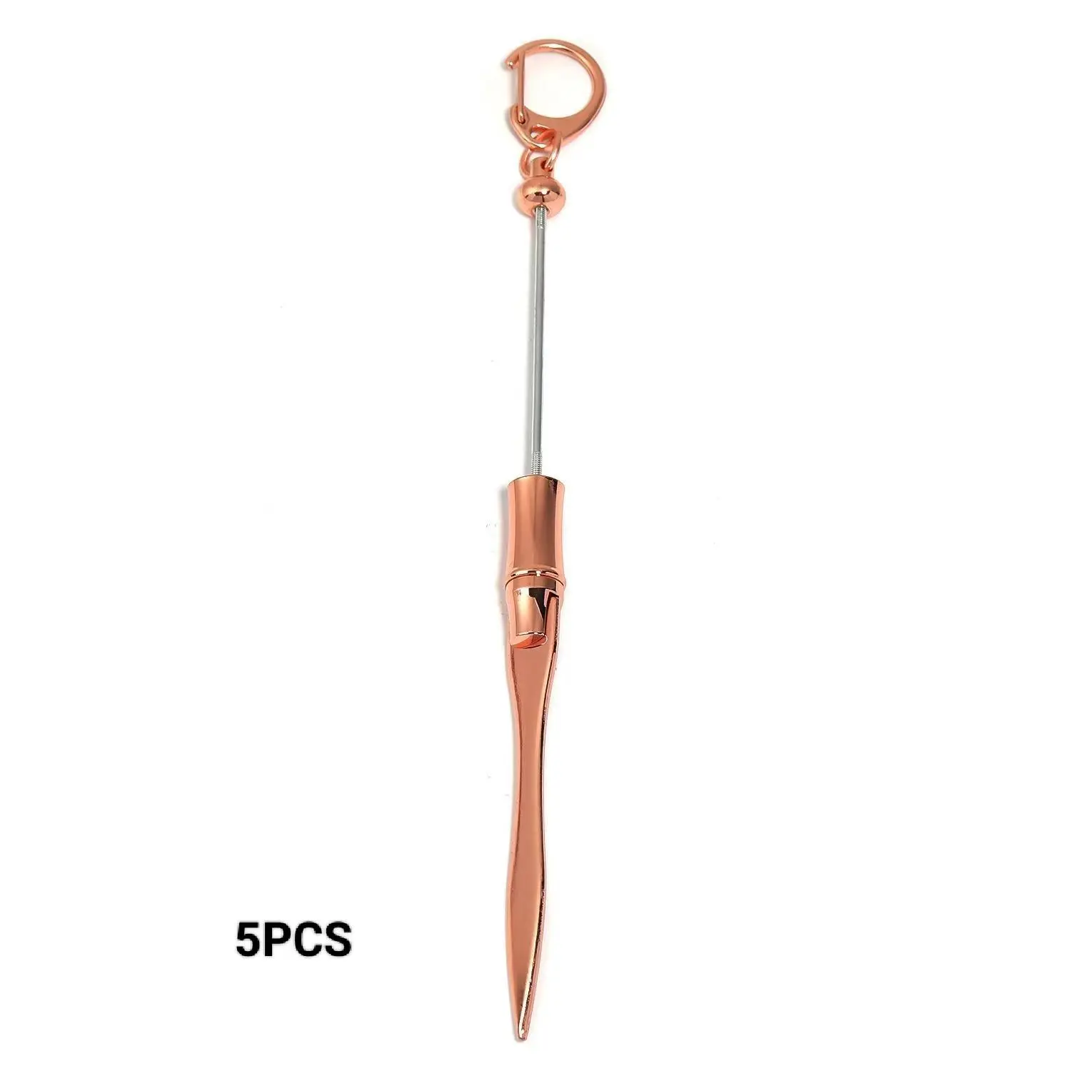 Letter Rose gold ZK338010 5PCS