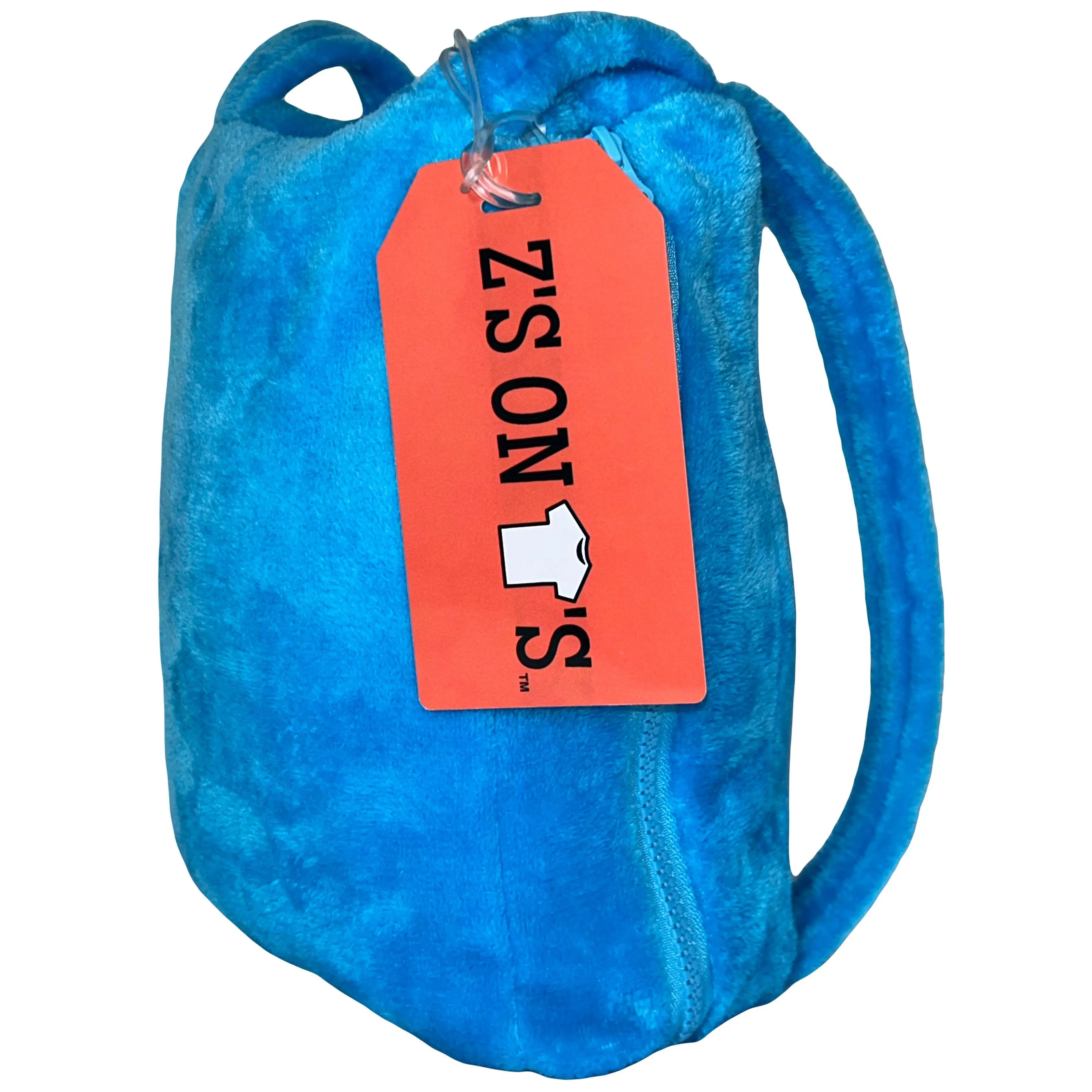 Small Blue Pillow Backpack