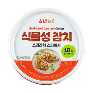 ALTIST Korean Plant-Based Vegan Tuna Alternative Spicy Flavor 95g - Delicious Seafood Substitute