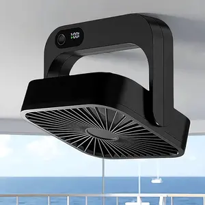 Cruise Ship Approved Magnetic Fan 5000 Mah Rechargeable & Plug-In, 5-Speed Adjustable, Quiet Operation, 8-12 Hour Battery Life, Travel & Cruise Essentials 2026