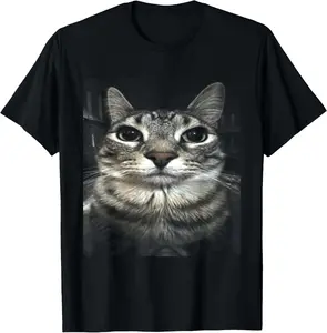 100% Cotton Silly Cat Meme T-Shirt