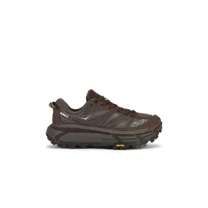 HOKA Mafate Speed 2 Sneaker in Asphalt Grey & Walnut
