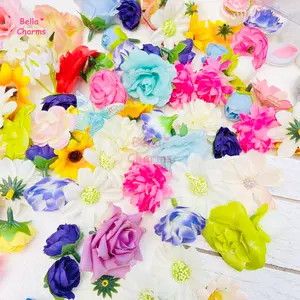 Fabric Flowers charm