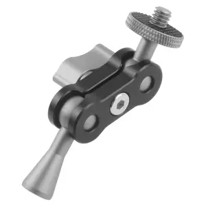 Universal Camera Connection Bracket, Ball Head Mounting Adapter, Compatible with Dslr/mirrorless Cameras & Gopro/osmo Action Devices