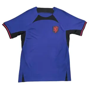 22-23Netherlands Soccer jersey S-4XL Away Unisex Fans issue Breathable Stretchy Top Quality Ready Stock Cheap