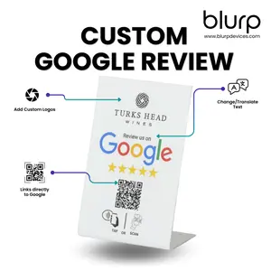 Blurp - Custom NFC Google Review Stands!