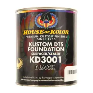 WTD  1 qt. Kustom DTS Foundation Surfacer & Sealer, Black
