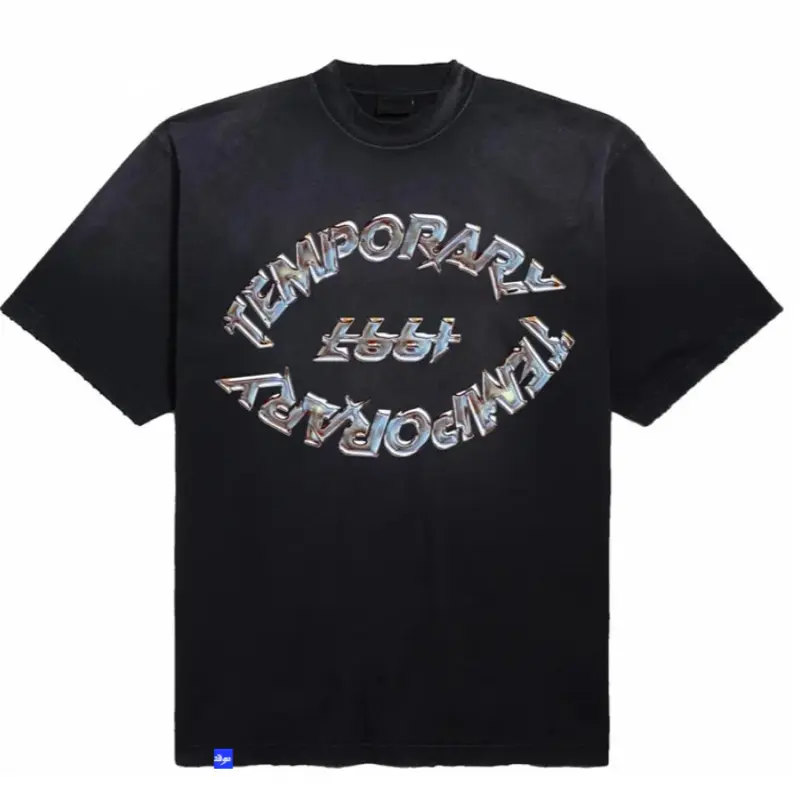 Graphic T-Shirt with Temporary Design