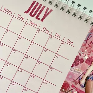 Al 12 Desk Calendar 2026, Gift For Fan, Gift For Music Lover 8.27 x 5.51 inch