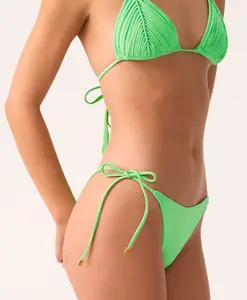 Kelly Green Tie Side Bottom