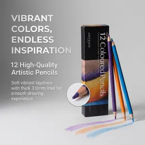 Colored Pencils for Adult Coloring Books, Soft Core Coloring Pencil Set for Adults Kids Beginners, Drawing Pencils for Sketching, Shading, Blending