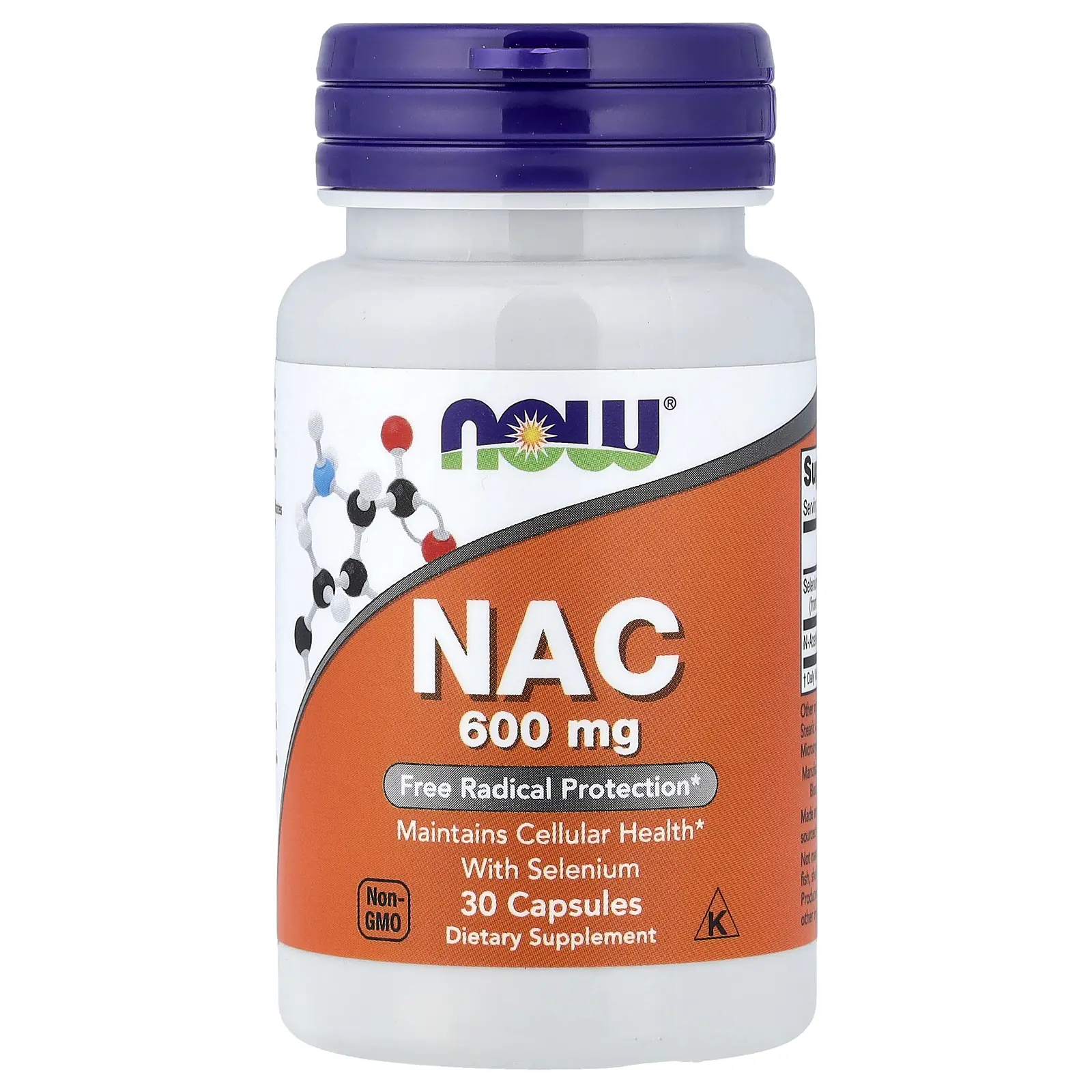 NOW Foods NAC With Selenium, 30 Capsules NOW Foods NAC With Selenium, 30 Capsules
