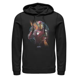Men's Marvel Iron Man Hero Gauntlet Pull Over Hoodie