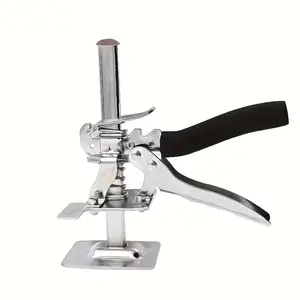 Full Aluminum Adjustable Tile Elevator, Height Adjuster for Cabinet Security Door, Tile Ceiling Height Tool, Home Improvement Essential
