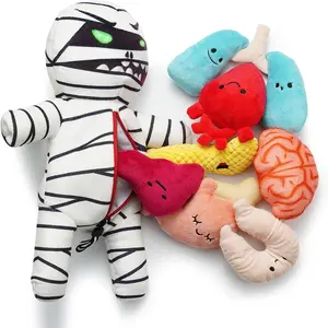 Zombie Mummy Dog Toy with Organs