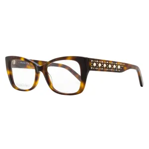 Swarovski Grid Crystal Eyeglasses SK5452 052 Dark Havana 52mm