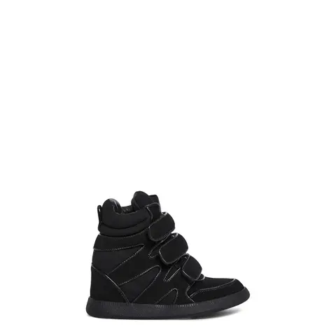 Ambient Wedge Sneakers - Black