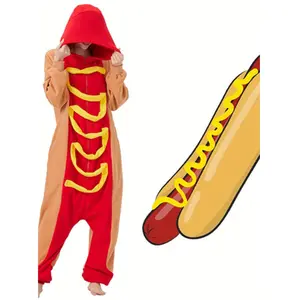 allison mikehotdog costume cosplay costume Halloween party funny mike hot dog a run