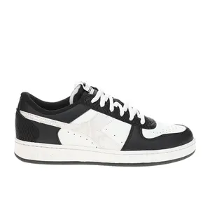 diadora Womens Magic Basket Low Reptile Lace Up Sneakers Shoes Casual - Black
