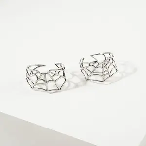 Spider Web Stacking Rings