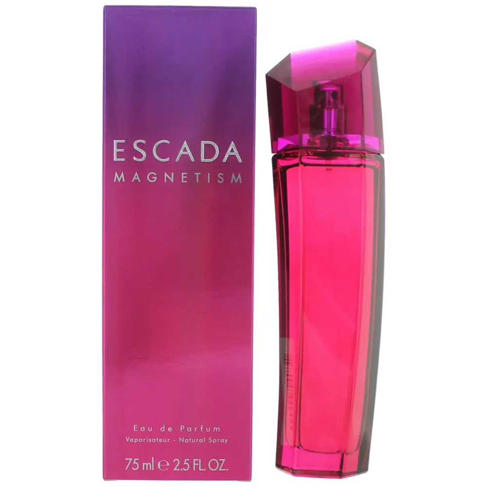 Escada Magnetism EDP Spray for Women, Long-Lasting Dreamy Floral Musk Scent, Personal Care for Daily Use, 2.5 fl oz, Romantic Wear