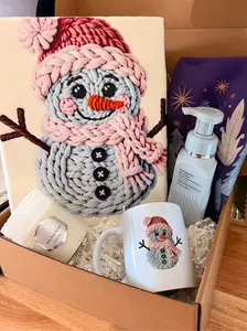🎄 Snowman Holiday Gift Box – Festive Christmas Gift Set | Kintoir