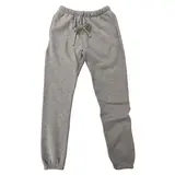 Mens Sweatpants Oversized, Unisex Cotton Fleece Drawstring Joggers, SS22 Everyday Sports Pants Loungewear Streetwear Dark Oatmeal Grey Breathable